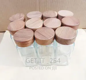 30pcs Glass Spice Jars