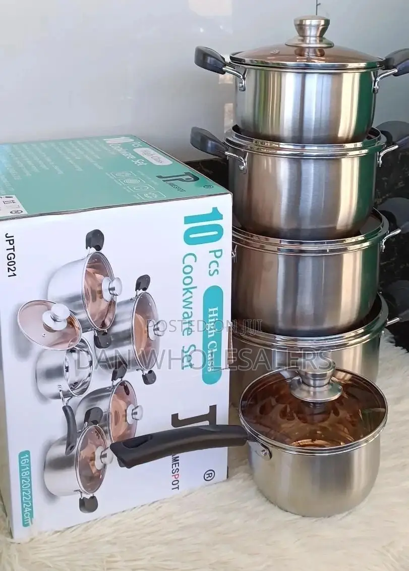 Stainless Cookware Set Jp Silvereset