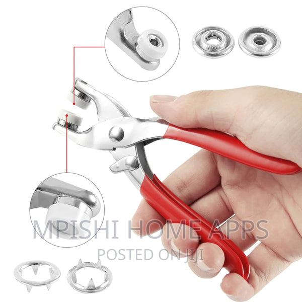 Metallic Snup Button Pliers Set - thumbnail 4