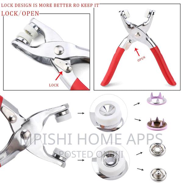 Metallic Snup Button Pliers Set - thumbnail 5