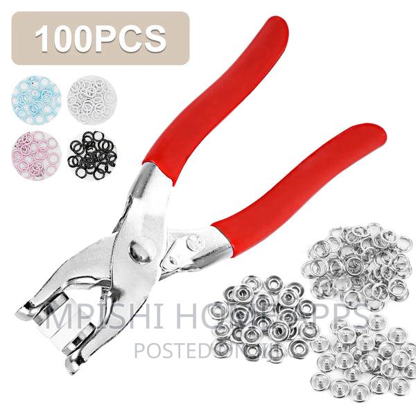 Metallic Snup Button Pliers Set - main view