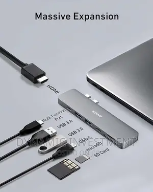 Anker Macbook Power Expand Direct 7-in-2 USB C Hub Adapter