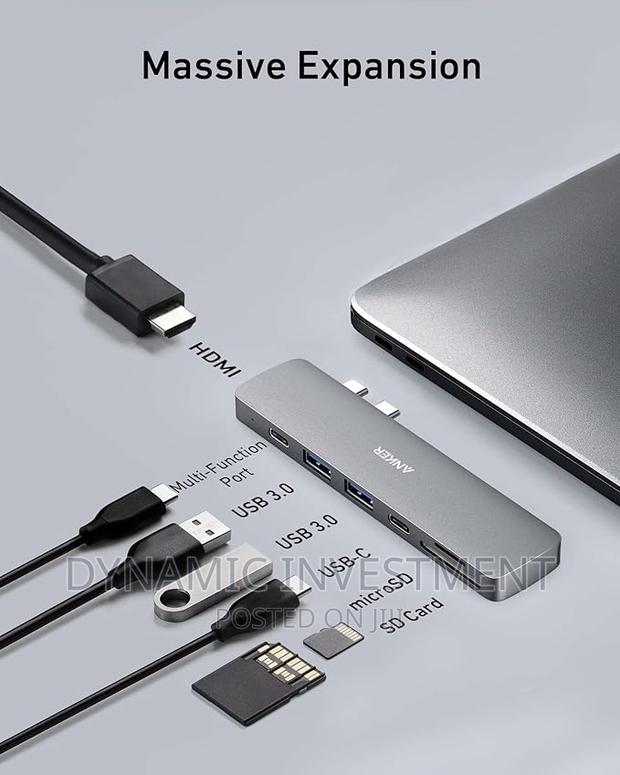 Anker Macbook Power Expand Direct 7-in-2 USB C Hub Adapter - thumbnail 2