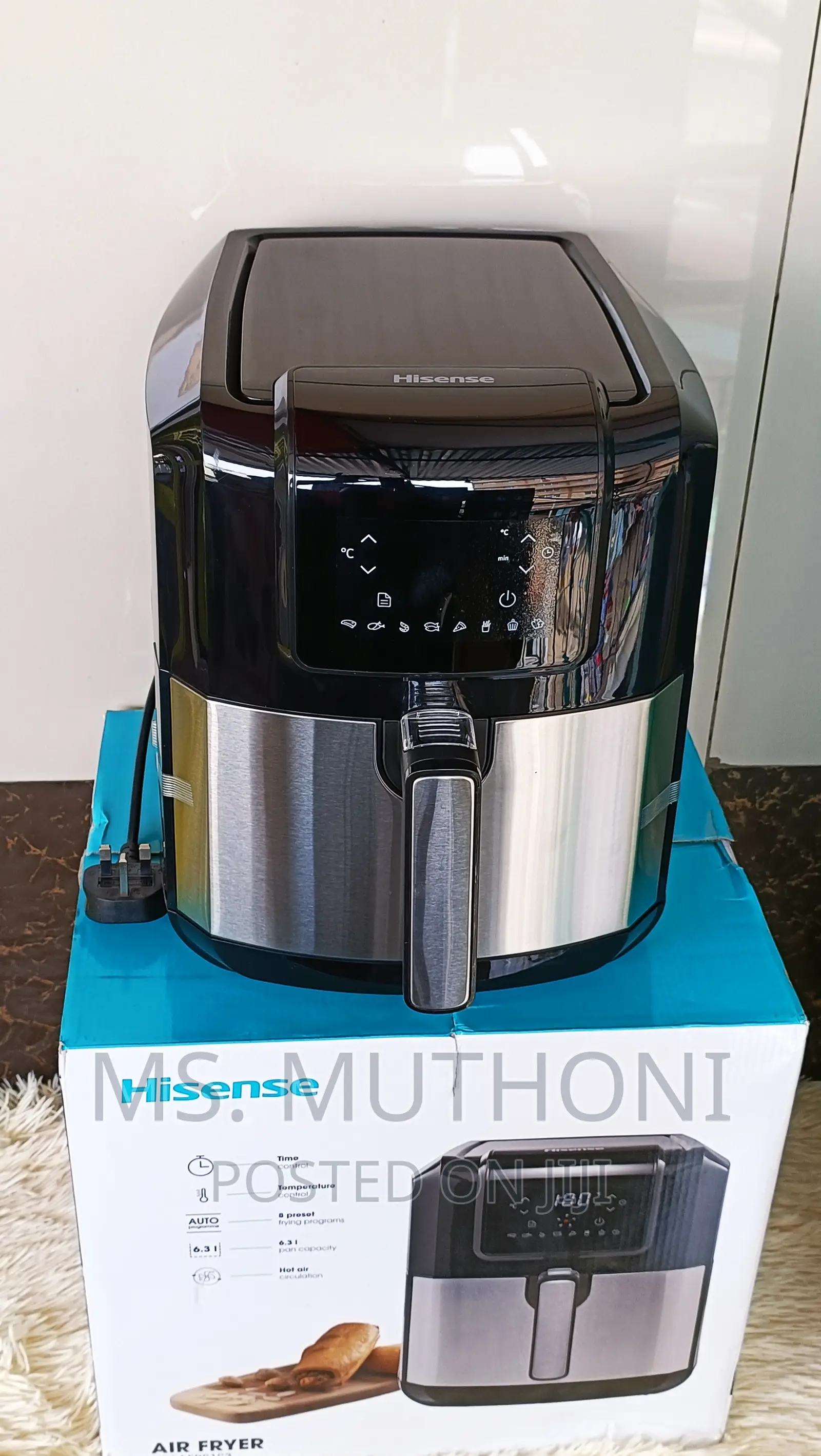 6.3 Litres Hisense Air Fryers*