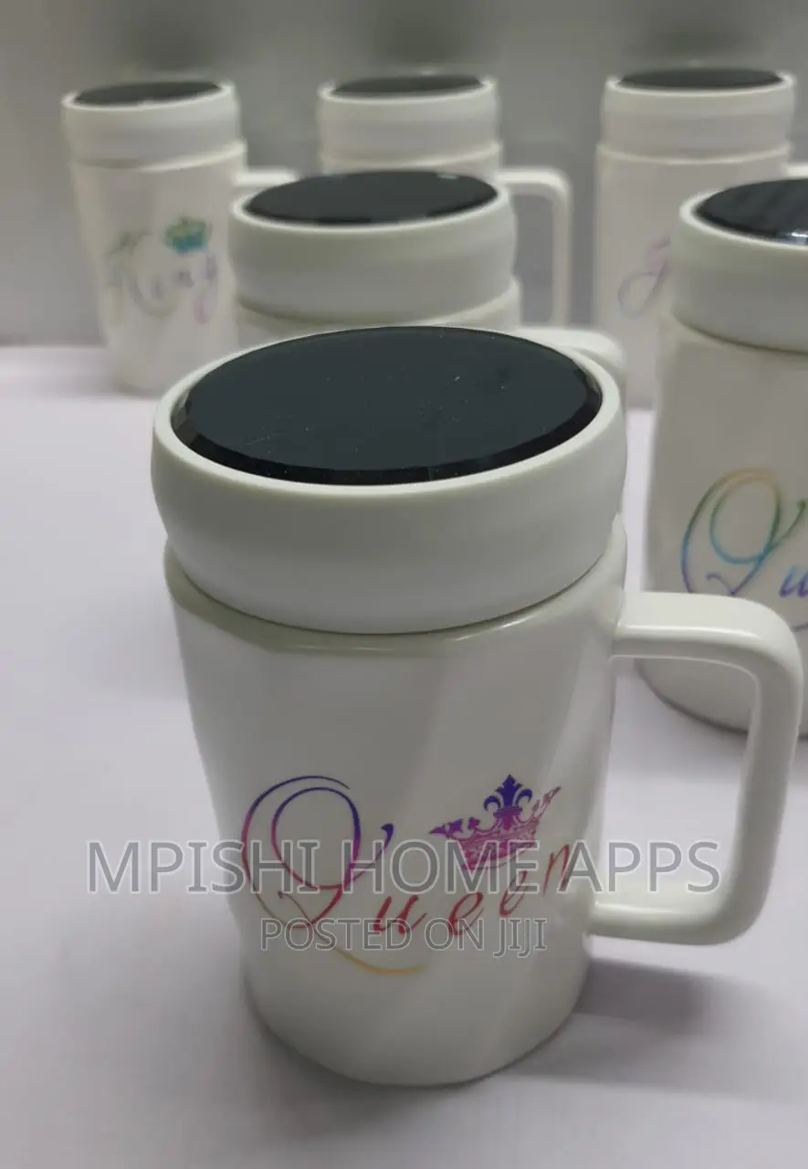Fancy Couple Cups 
Branded Mr Mrs King Queen (380ml-440ml)