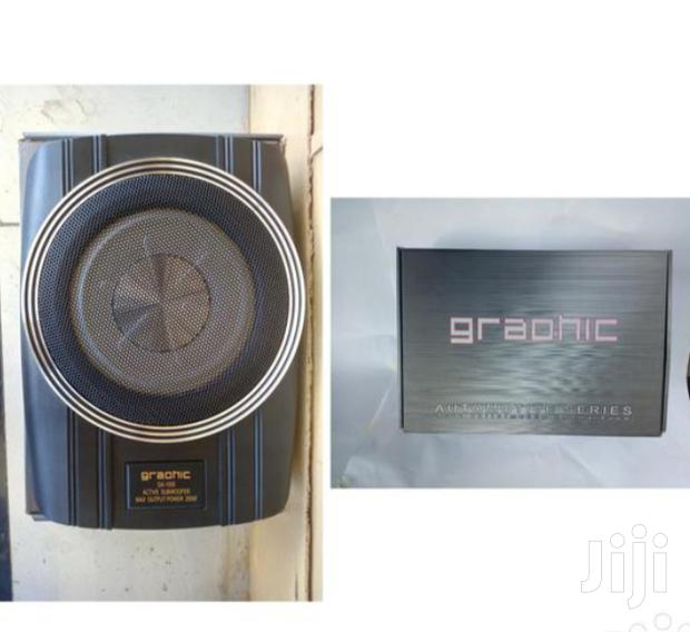 New Graphic Powered Underseat Subwoofer.