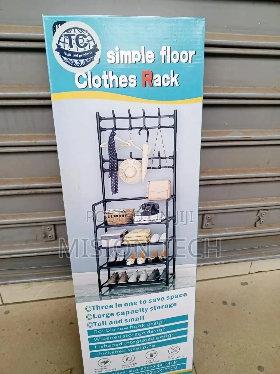 5 Layers Shoe Rack With Hunger's
