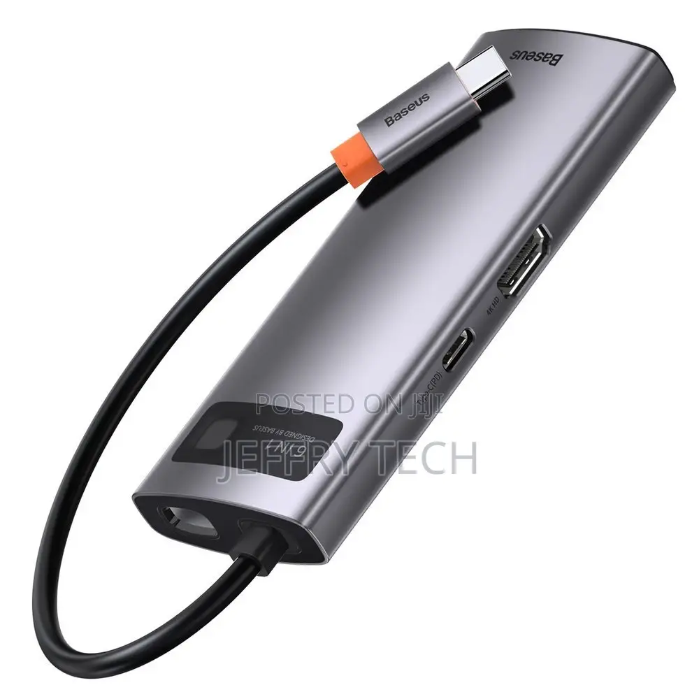 Baseus Metal Gleam 6in1 Multifunctional USB Type C Hub - USB