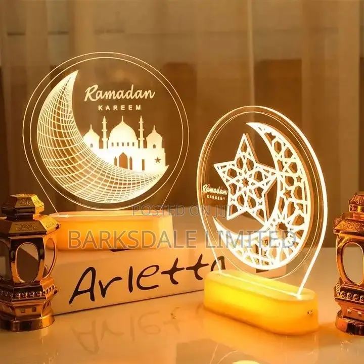 Ramadan Eid Mubarak Muslim IDD Light Decoration LED Light