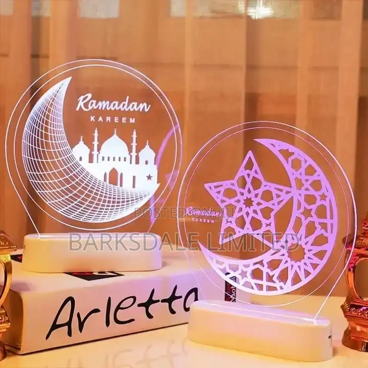 Ramadan Eid Mubarak Muslim IDD Light Decoration LED Light