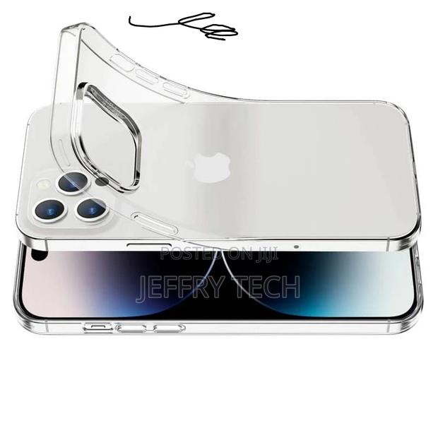 Clear Silicone Case Apple iPhone 14 PRO Max - thumbnail 3