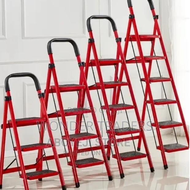 Steel Step Ladder 6 Steps Steel Step Ladder 6 Steps - main view