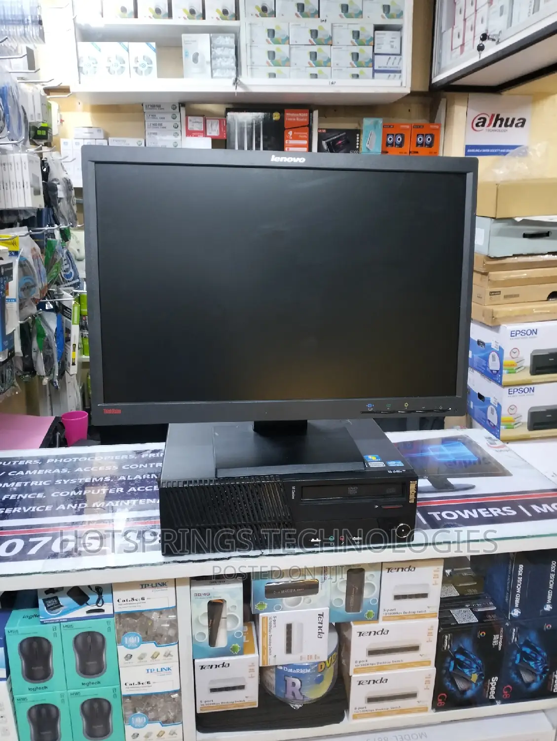 Desktop Computer Lenovo ThinkCentre M93p 4GB Intel Core I5 HDD 500GB
