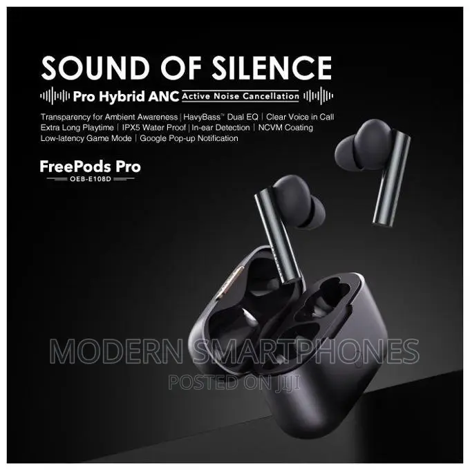Oraimo Freepods Pro ANC True Wireless Earbuds