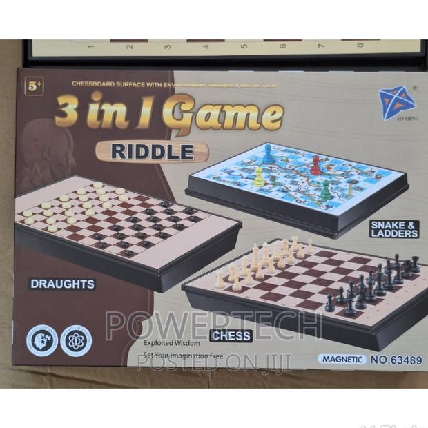 3 in 1 Chess Board ! 3 in 1 Chess Board. - main view