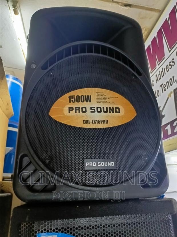 Pro Sound 15 Inch Speaker's - thumbnail 2
