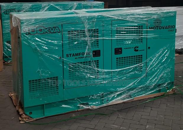 Cummins Generator With Stamford Alternator 100kva - main view