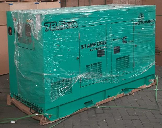 Cummins Generator With Stamford Alternator 72.5kva - main view