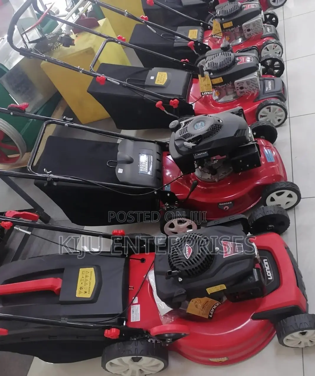 Lawnmower Machines Petrol Powered Loncin