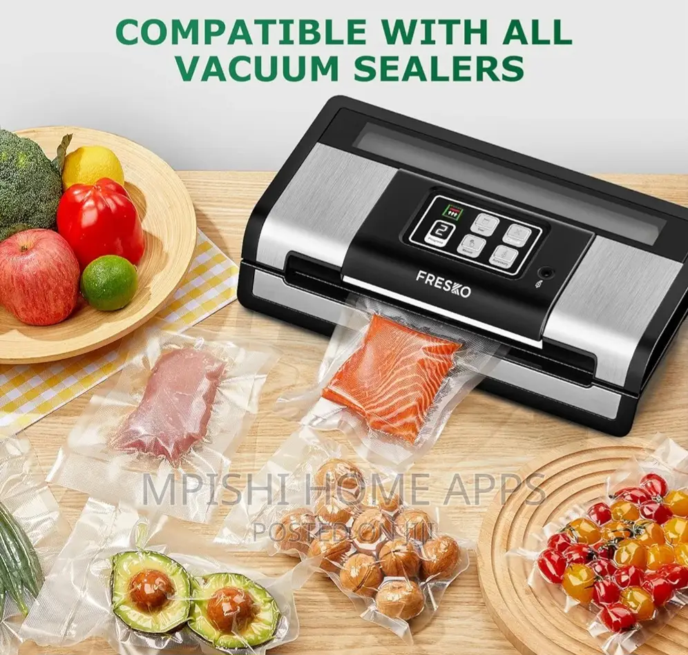 Vacuum Sealer Bags – Heavy Duty, Food Grade, Airtight
