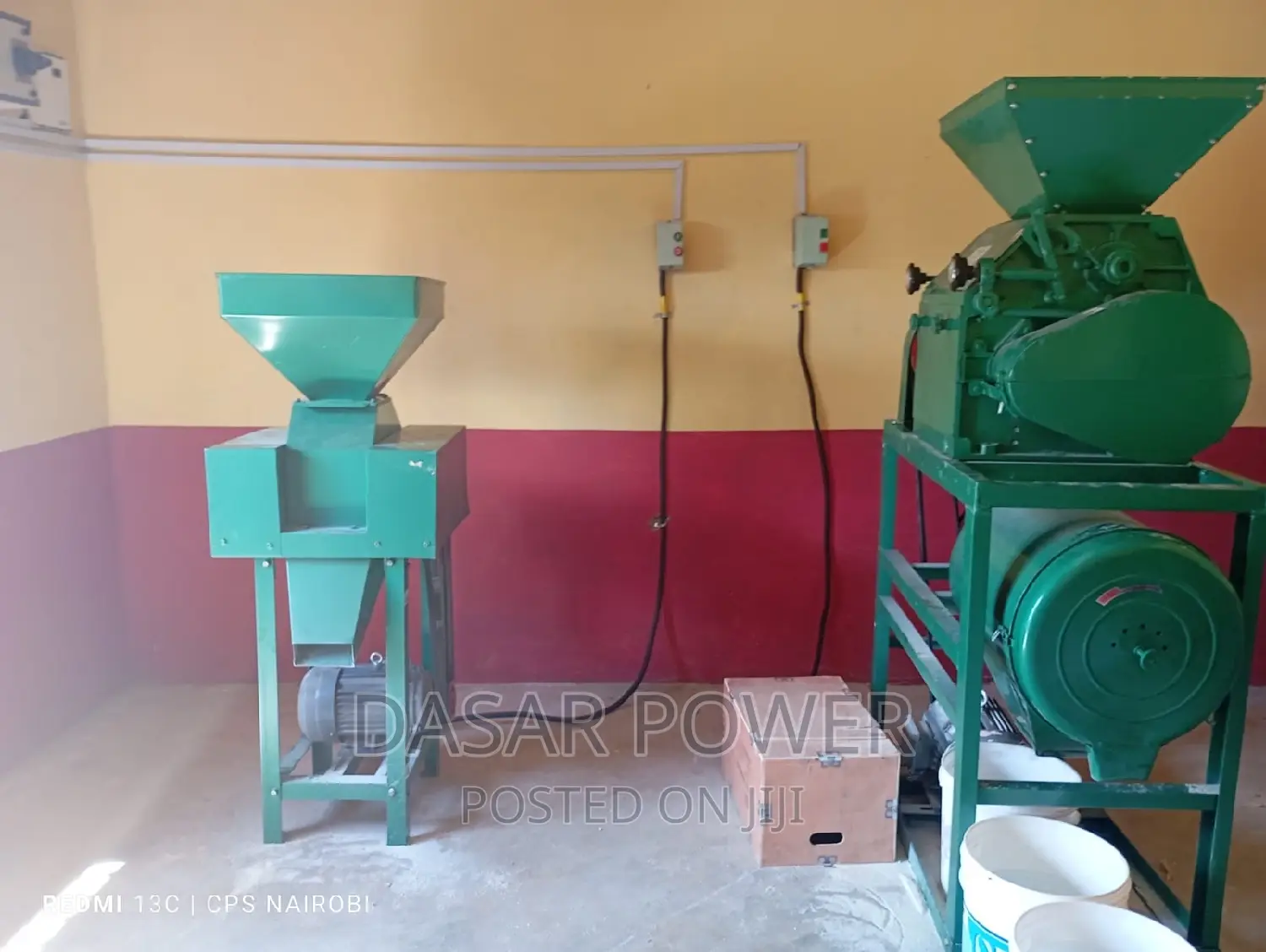 Maize Floor Roller Mill