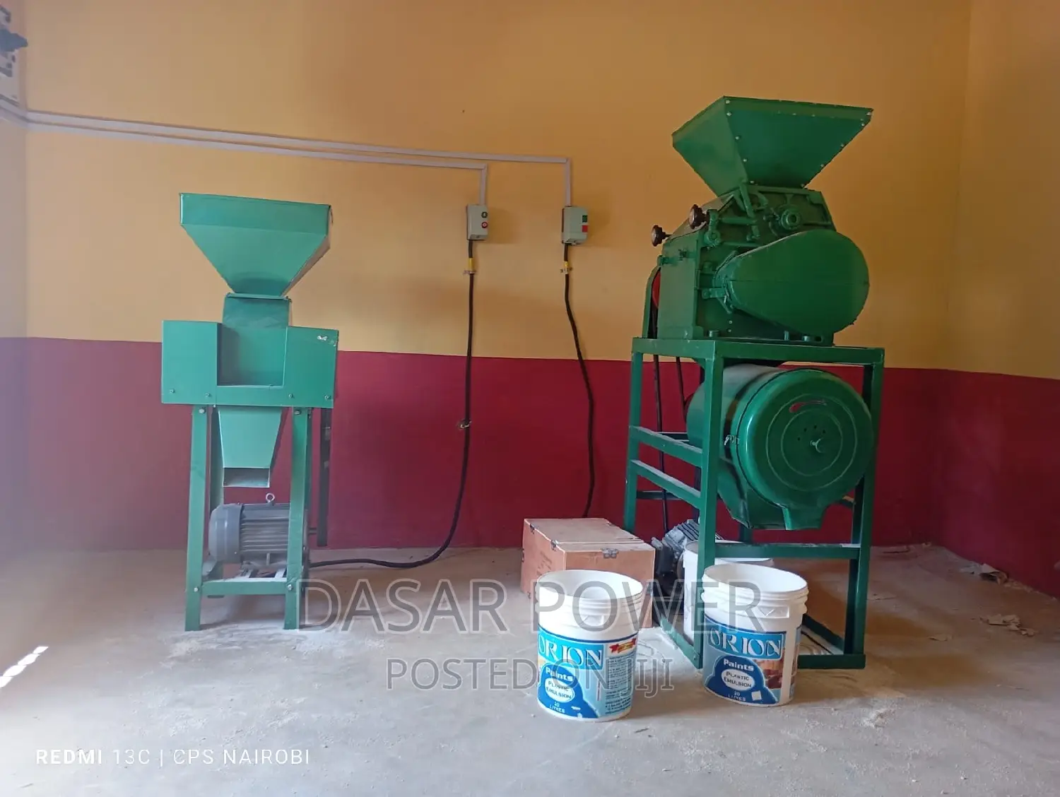 Maize Floor Roller Mill