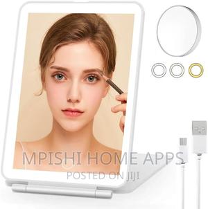 Rechargeable LED Travel Tablet Vanity Mirror - thumbnail 2