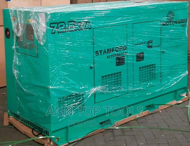 Cummins Generator With Stamford Alternator 72.5kva