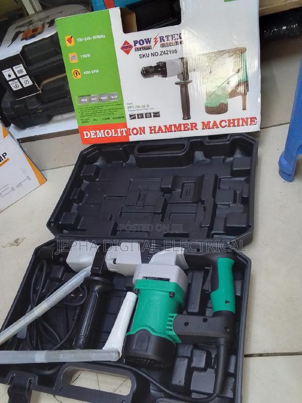Demolition Hammer (Powertex )1150 Watts ,4000 BPM