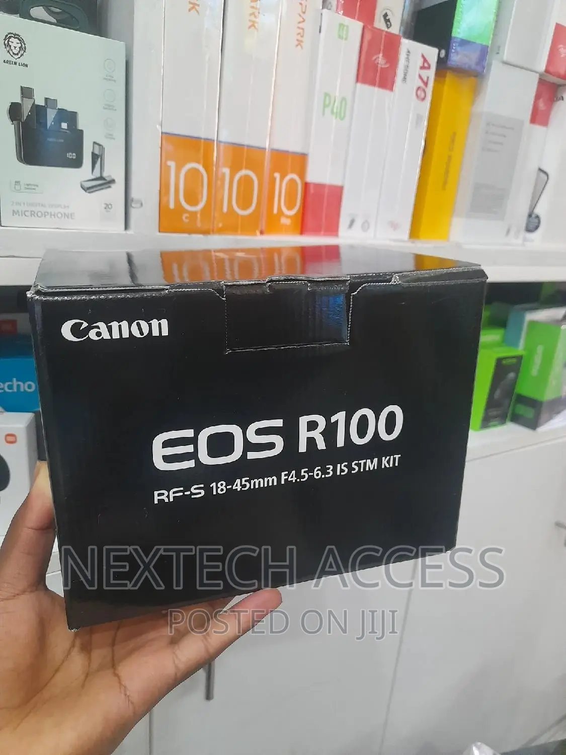 Canon Eos R100 With Rf_s 18_45mm