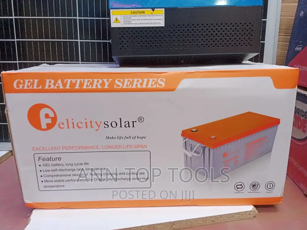 200 Ah Felicity Gel Batter Battery