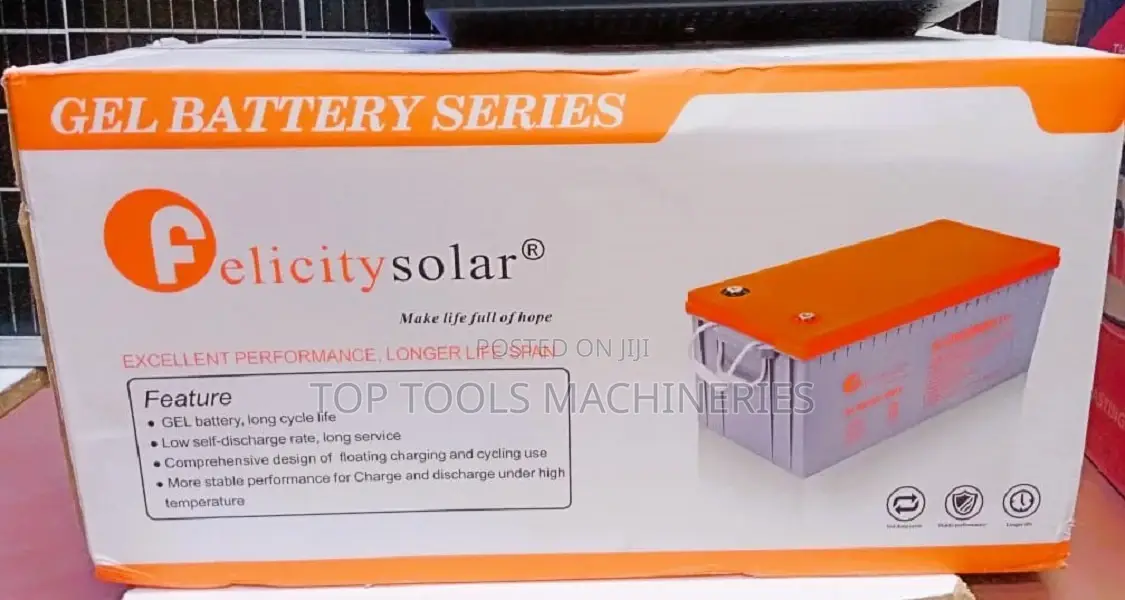 200 Ah Felicity Gel Batter Battery