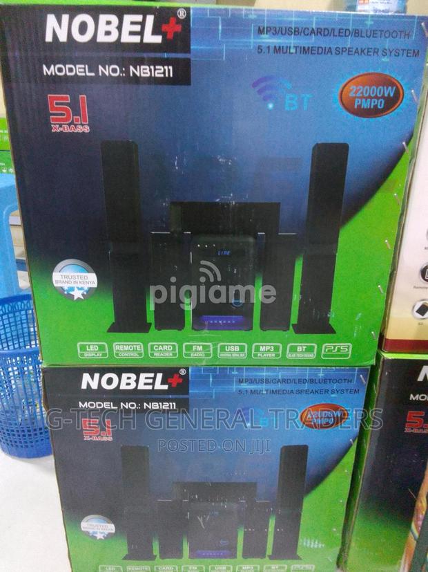 Nobel 5.1ch! Nobel Nb 1211/1212 Tall Boys Speaker System - main view