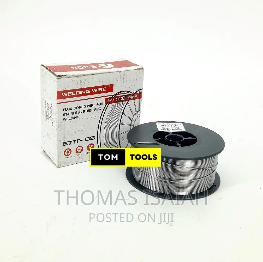 MIG Welding Wire 1mm X 1KG Flux Cored Stainless Steel Wire