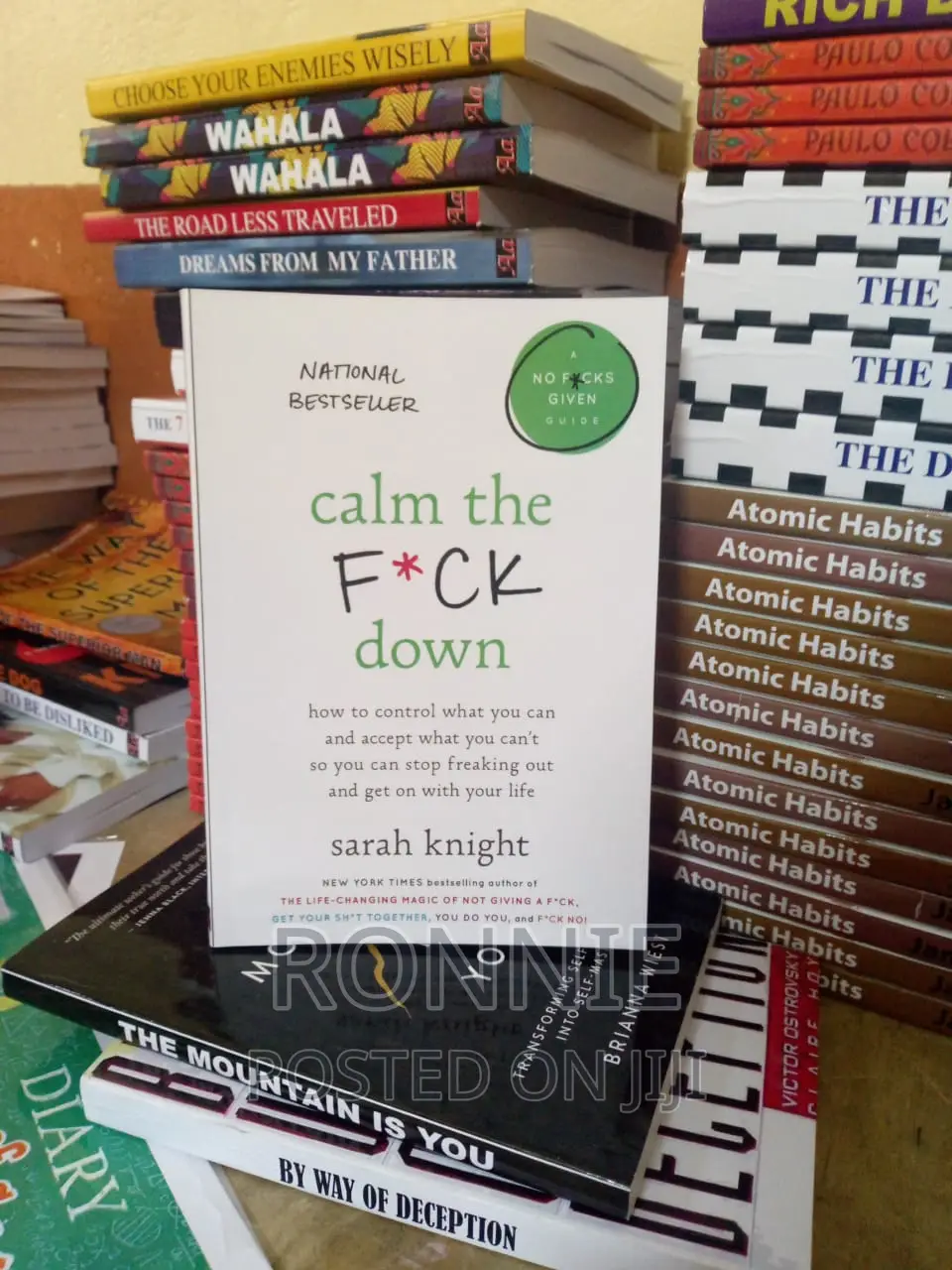 Calm the F*Ck Down Book by Sarah Knight and Sasha O'Hara