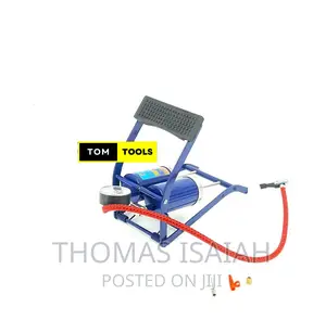 Double-Cylinder Foot Pump With Pressure Gauge Accessories