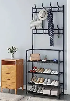 Shoe Rack With Rack
