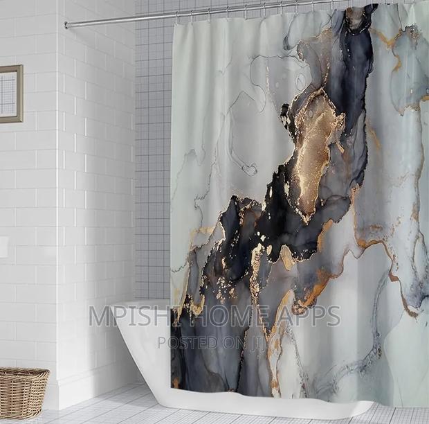 Marble Print Shower Curtain
180x180cm