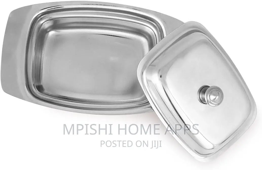 Vinod Stainless Steel Butter Dish
