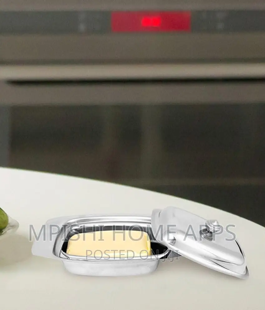 Vinod Stainless Steel Butter Dish