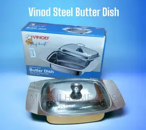 Vinod Stainless Steel Butter Dish