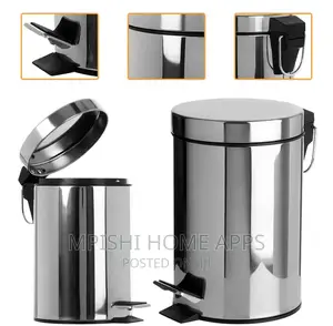 Stainless Steel Pedal Bin, Hmba106 Size 5L