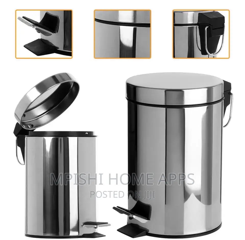 Stainless Steel Pedal Bin, Hmba106 Size 5L