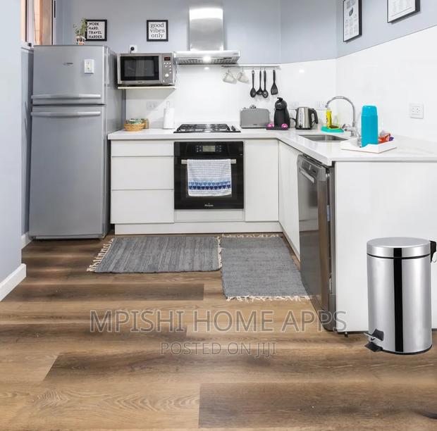Stainless Steel Pedal Bin, Hmba106 Size 5L - thumbnail 4