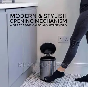 Stainless Steel Pedal Bin, Hmba106 Size 5L