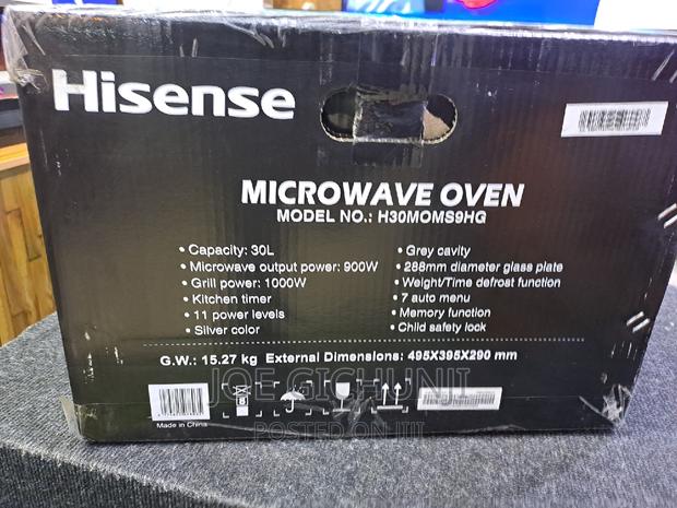 Hisense Microwave Oven 30L With Grilll - thumbnail 2