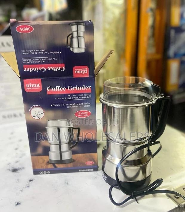 Stainless Coffee Grinder - main view