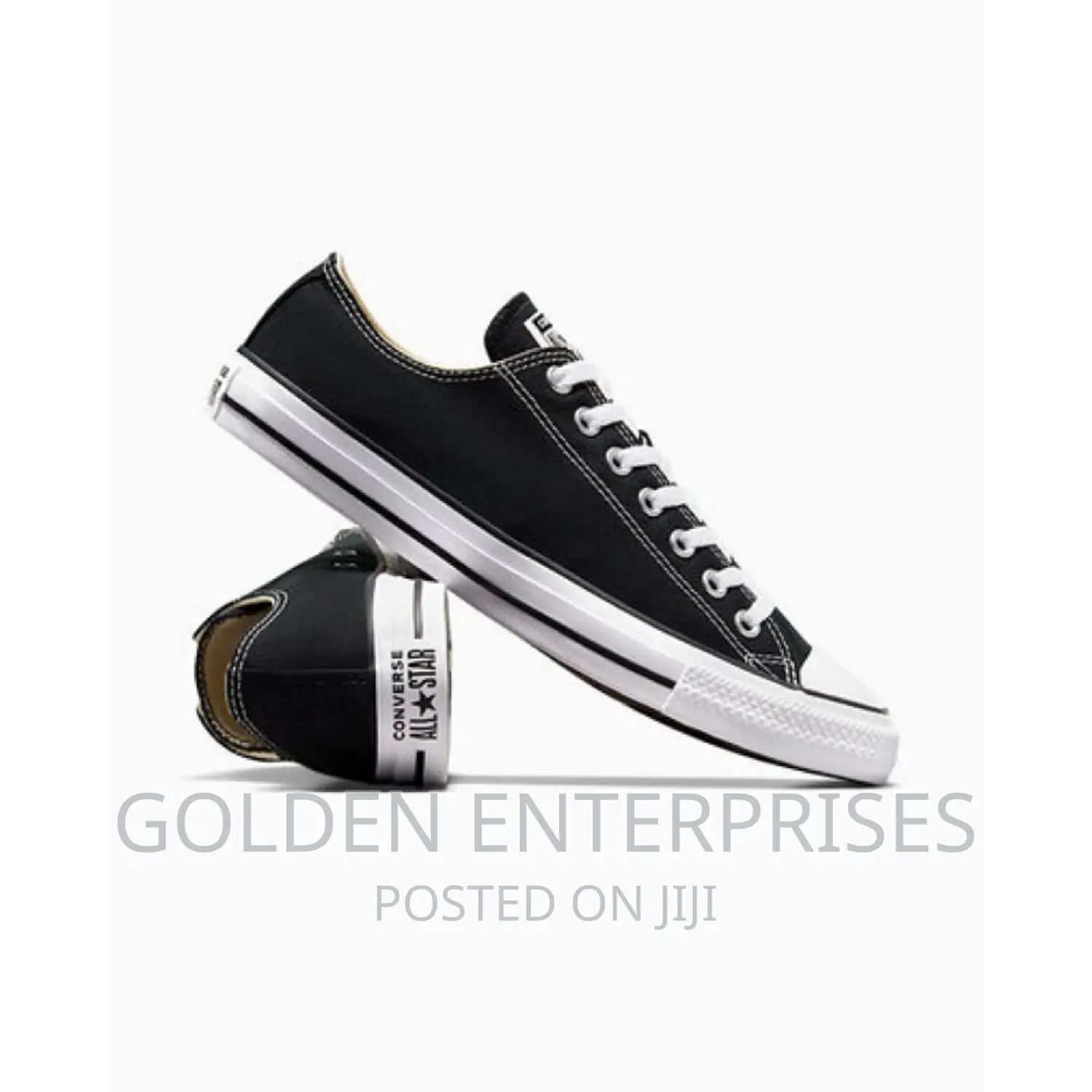 Black White All Star Converse 36-45