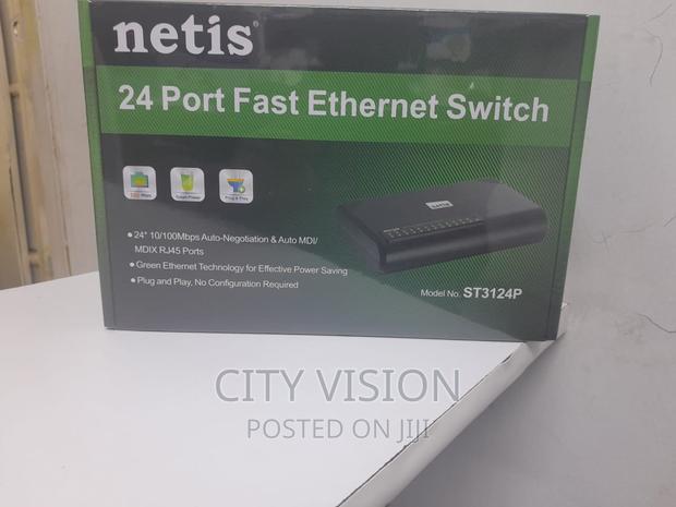 Netis Fast Ethernet Rackmount Switch (Netis St3124p) - main view