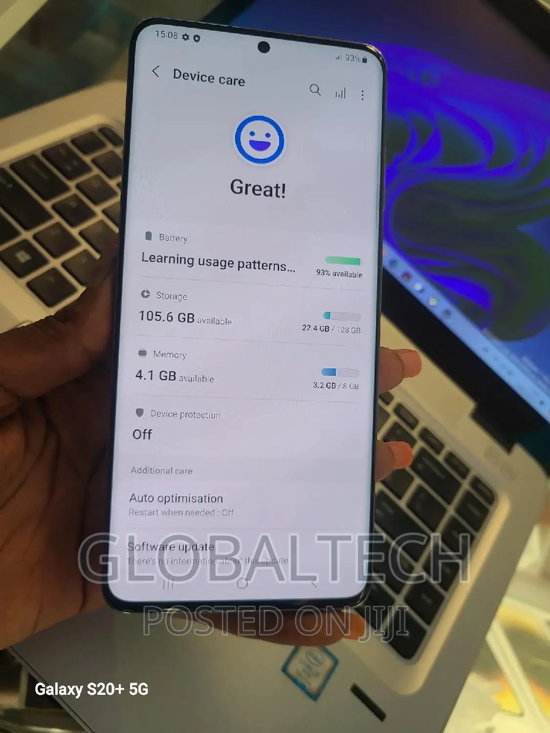 Samsung Galaxy S20+ 128 GB Black